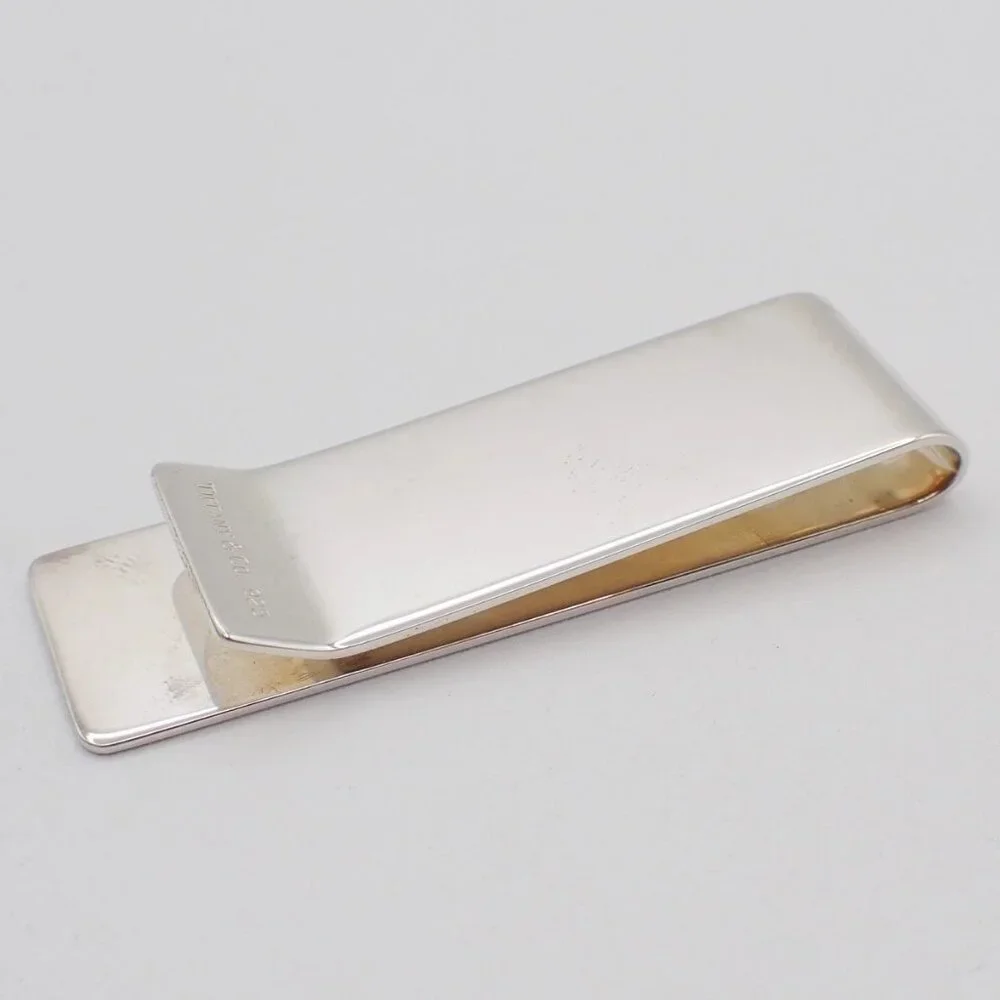 TIFFANY & CO. 1837 Sterling Silver Money Clip Ag 925 05EG280